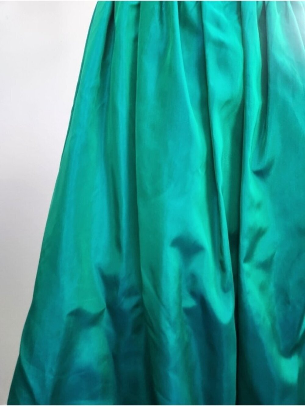 VTG Gunne &Sax Jessica McClintock Basque Waist Grad Dress Size 5/6 Fit Small 80s - Picture 5 of 16